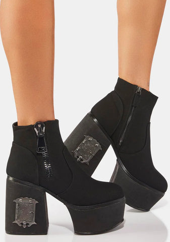 Mystic Voyage Platform Boots