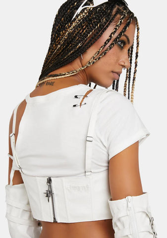 Compression Lace-Up Underbust Corset