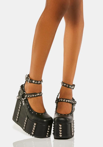 Hell Side Platform Mary Janes