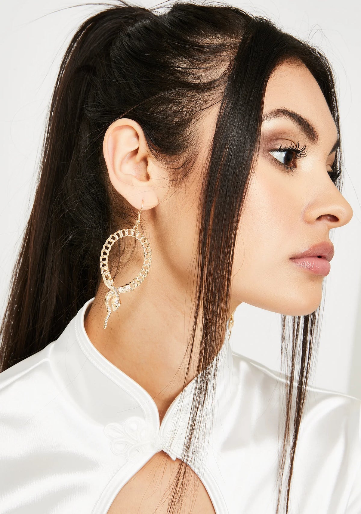 Slitherin' Around Snake Hoops