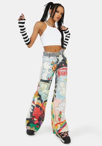 The Boo Crew Wide Leg Pants