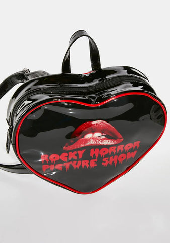 Rocky Horror Logo Heart Backpack