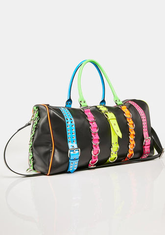 Trippy Crash & Burn Buckle Weekender