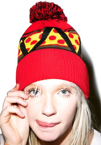 Pizza Knit Beanie