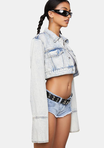 Not Too Timid Denim Jacket
