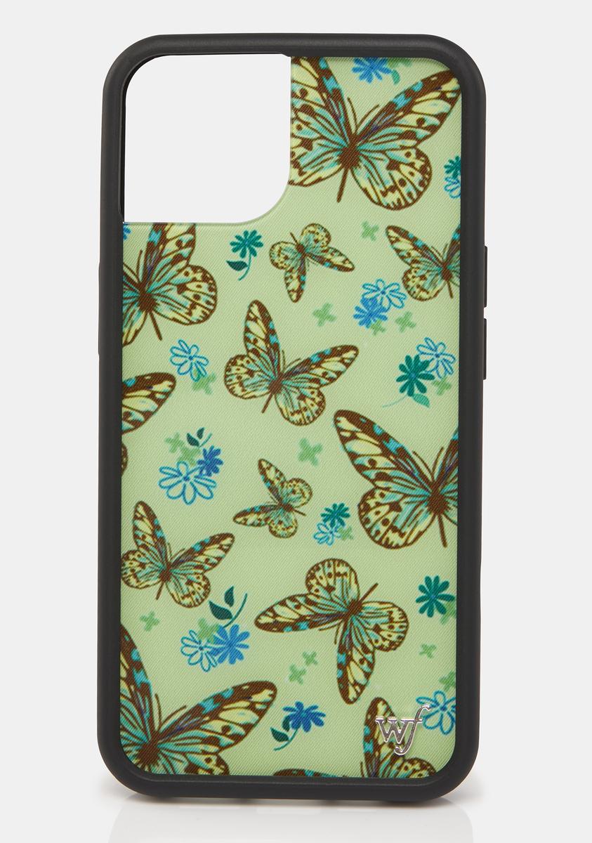 Sage Butterfly iPhone Case