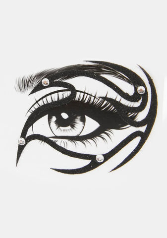 Spiral Out Eye Stickers