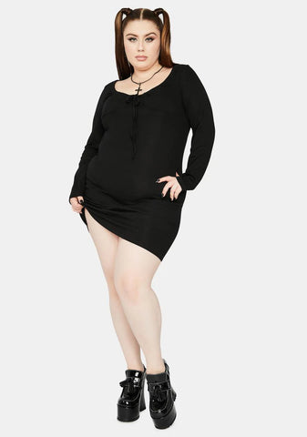 Ink Always Fresh Bouquet Mini Dress