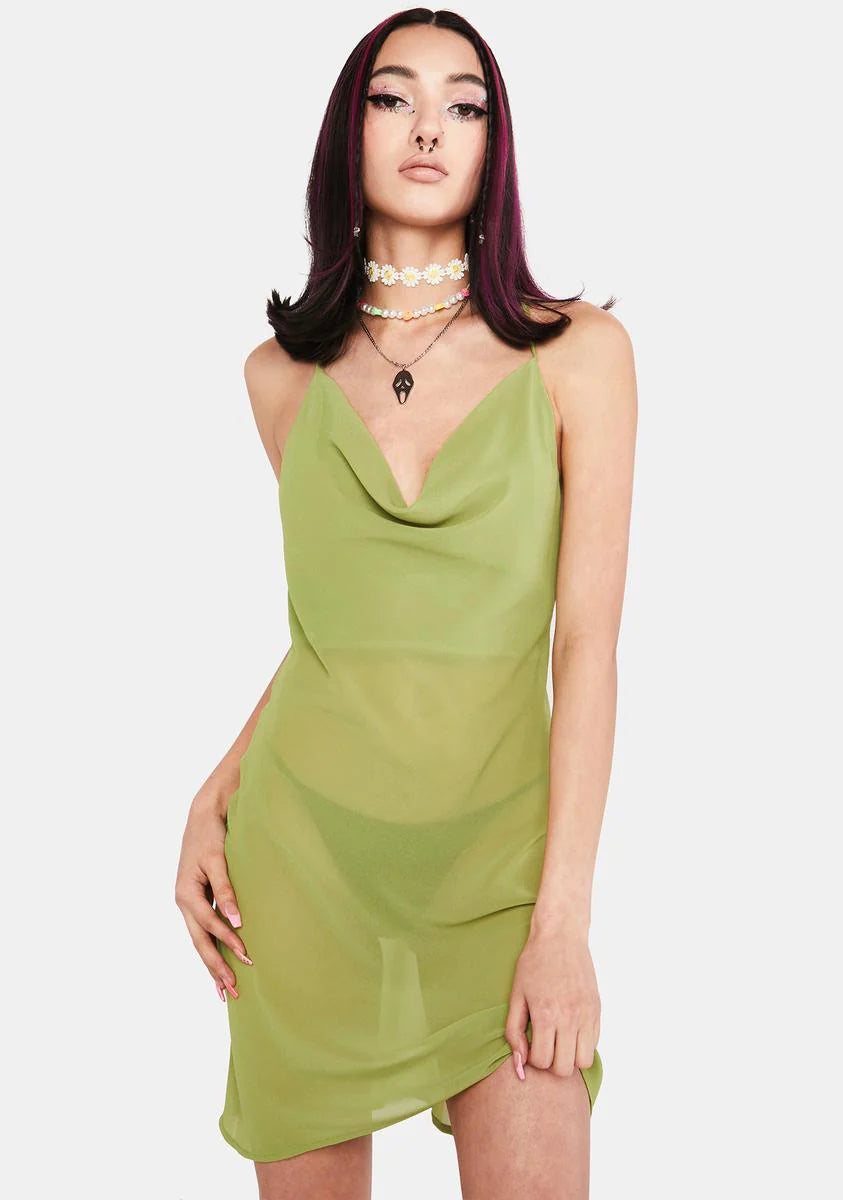 Alien Tell Him Tonight Mini Dress