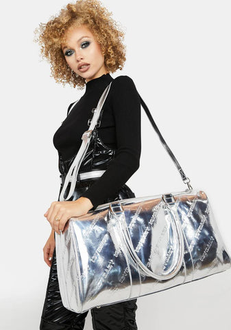 Platinum Living Metallic Weekender