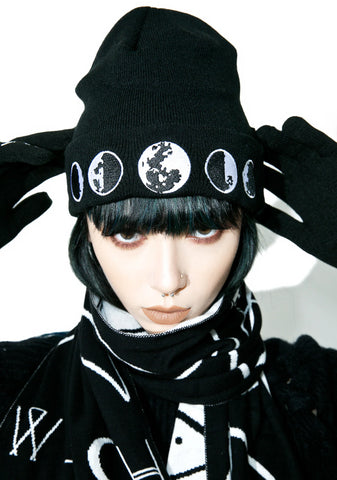 Phases Of The Moon Beanie