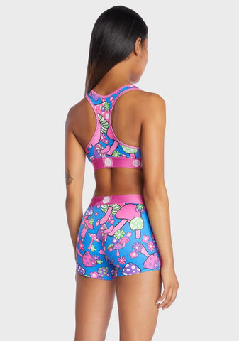 Groovy Shroom Sports Bra