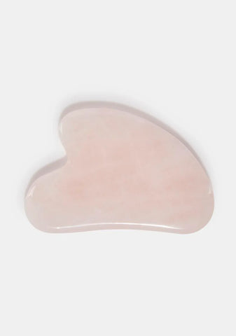 Rose Quartz Heart Gua Sha Tool