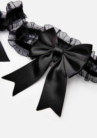 What You’re In For Garter Set