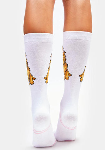 Yorkie Crew Socks