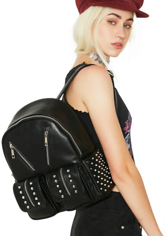 Hades Studded Backpack