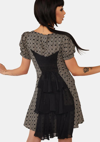 Winged Princess Mini Dress