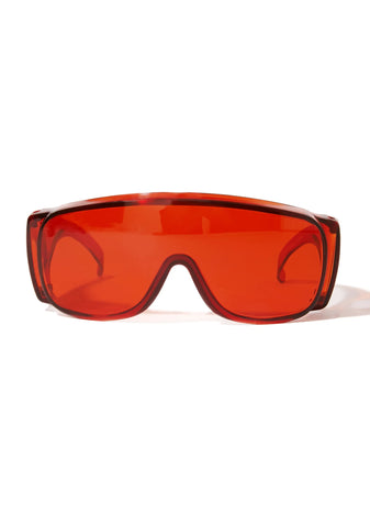 Burning Ember Shield Sunglasses
