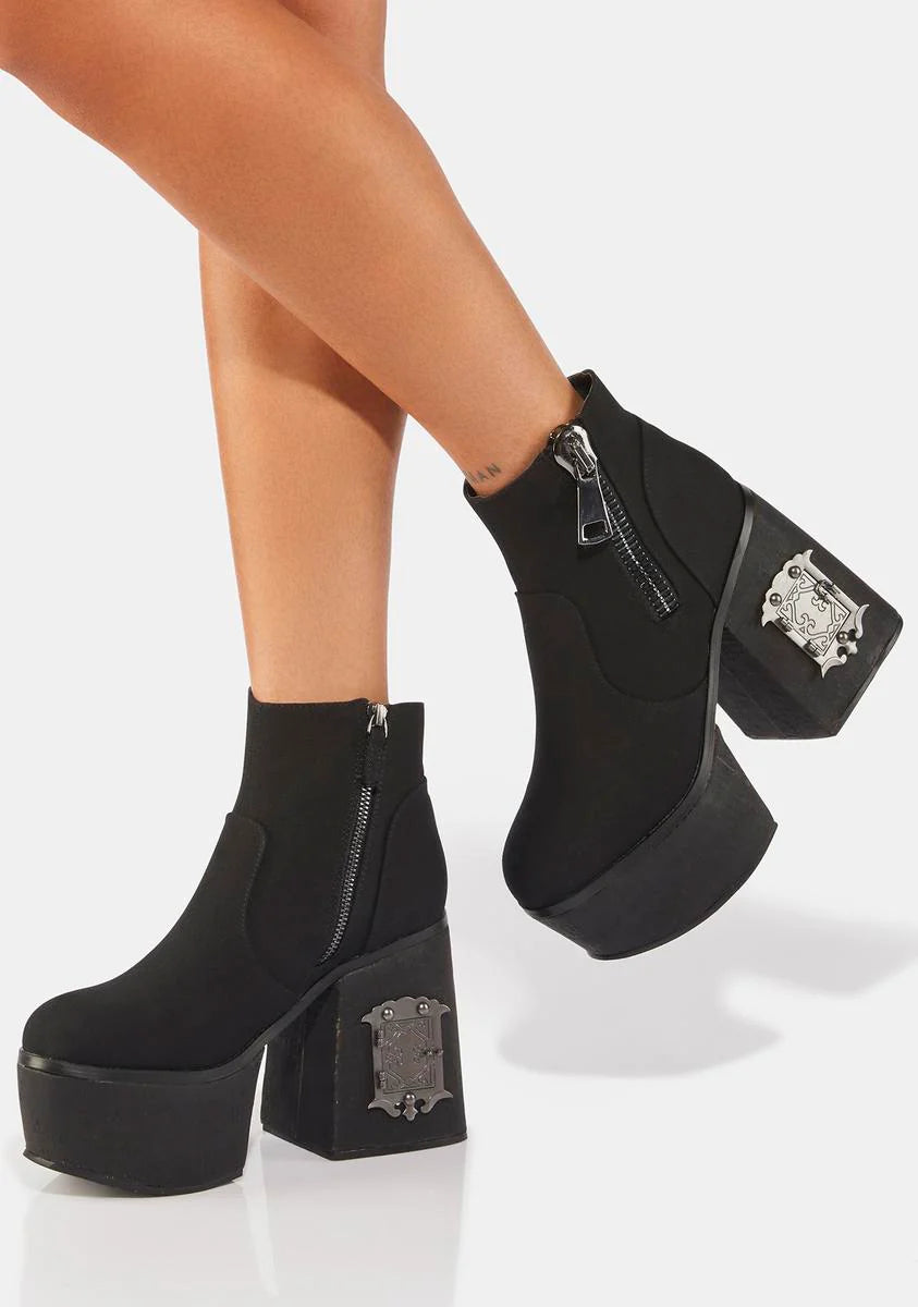 Mystic Voyage Platform Boots