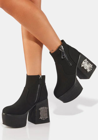 Mystic Voyage Platform Boots