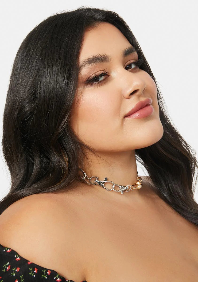 Held It Together Lobster Clasp Necklace