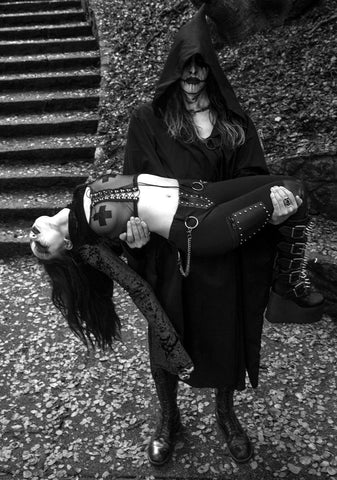 Midnight Fatal Attraction Fishnet Top