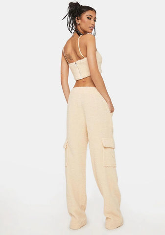 Bubbly No Repeats Sherpa Pants