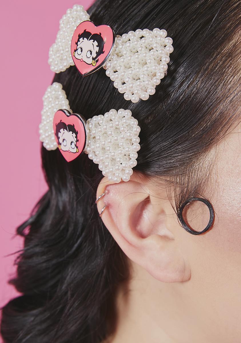 You're A Pearl Hair Bow Set