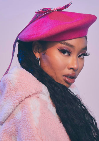 Sugarcube Corner Bow Beret