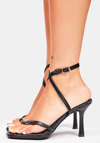 Noir Music In Me Kitten Heels