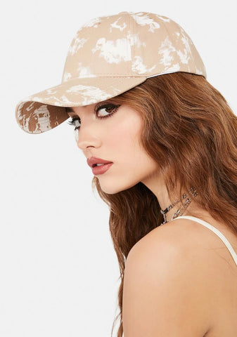 Nude Sneaky Truth Tie Dye Cap