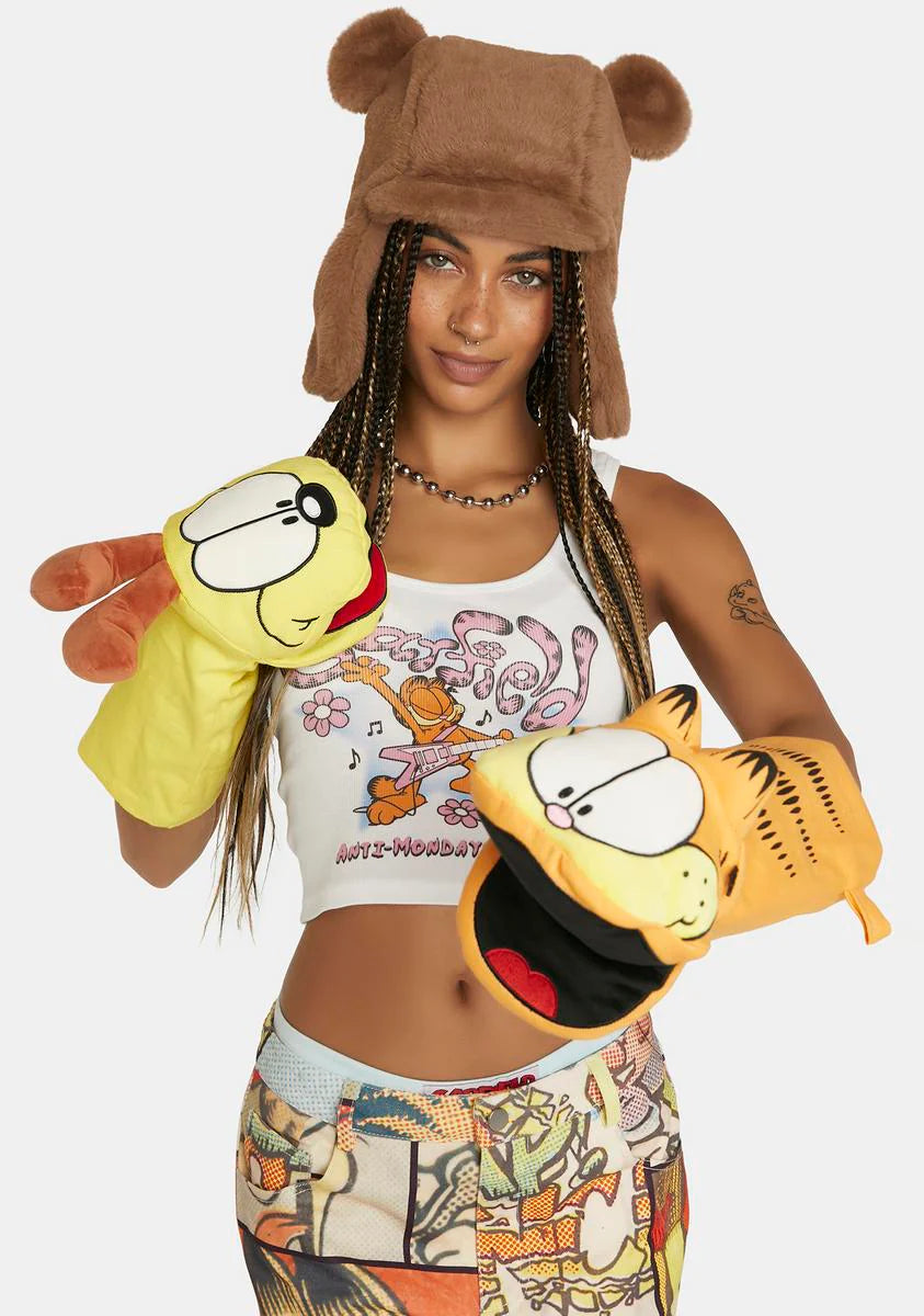 Time To Nosh Oven Mitt Set