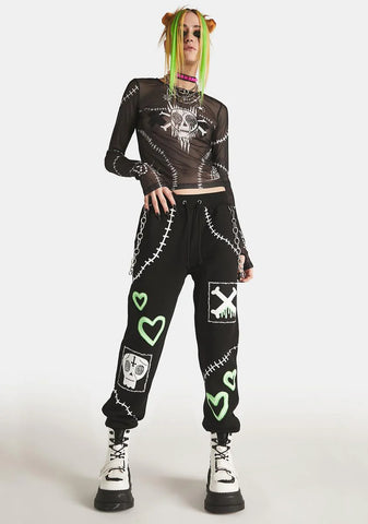 Sad Dayz Graphic Sweatpants