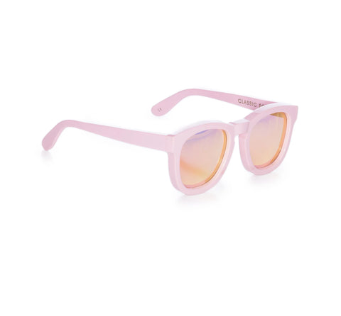 Classic Fox Mirror Sunglasses - Black