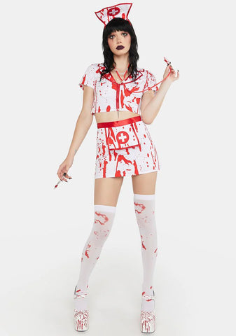 Nurse Of Death Costume Set