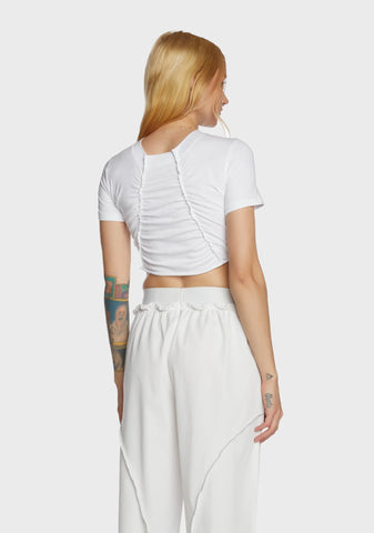 Long Commute Crop Top