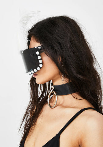 Surreal Cyborg Face Visor