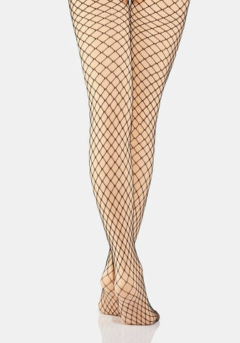 All About Me Layered Fishnet Tights