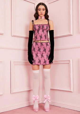 Set The Mood Lace Top