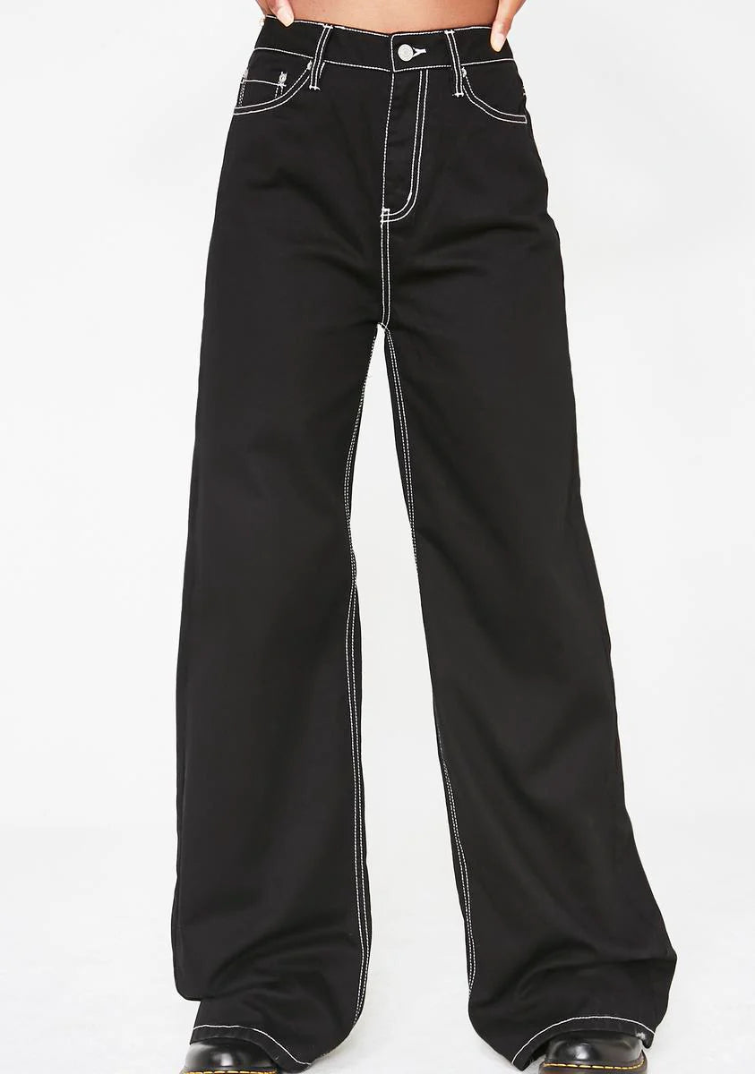 Midnight Skate Wide Leg Pants