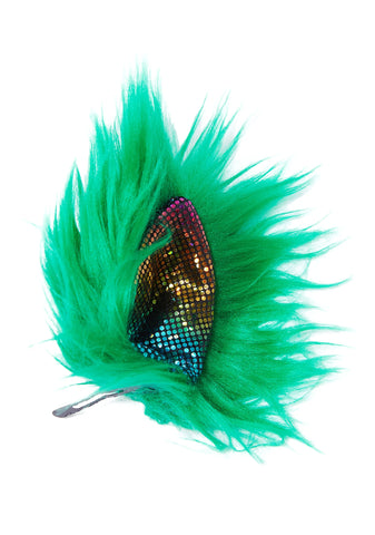 Green With Envy Clip In Ears