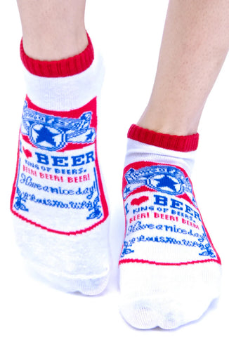 I Heart Beer Ankle Socks