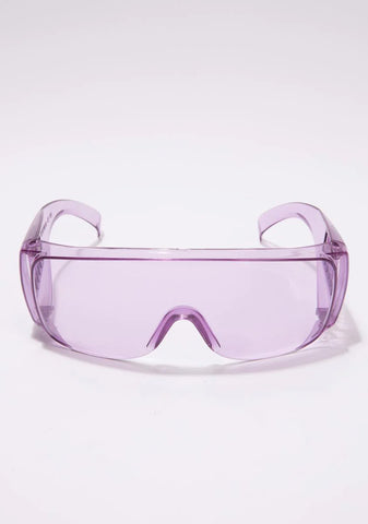 Stop Pass The Test Shield Sunglasses