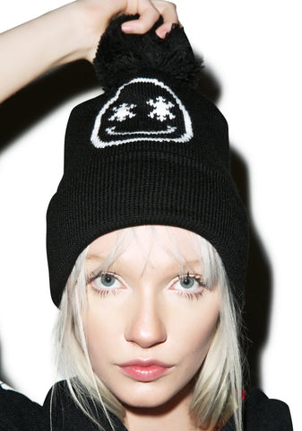 Smileflake With Pom So Deep Beanie