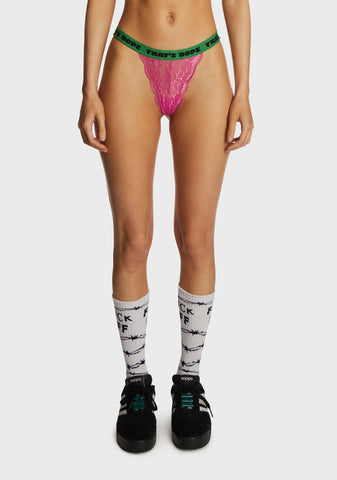 The Dank Side Thong Set