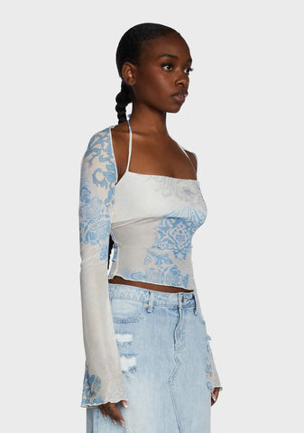 The Place To Be Top And Shrug