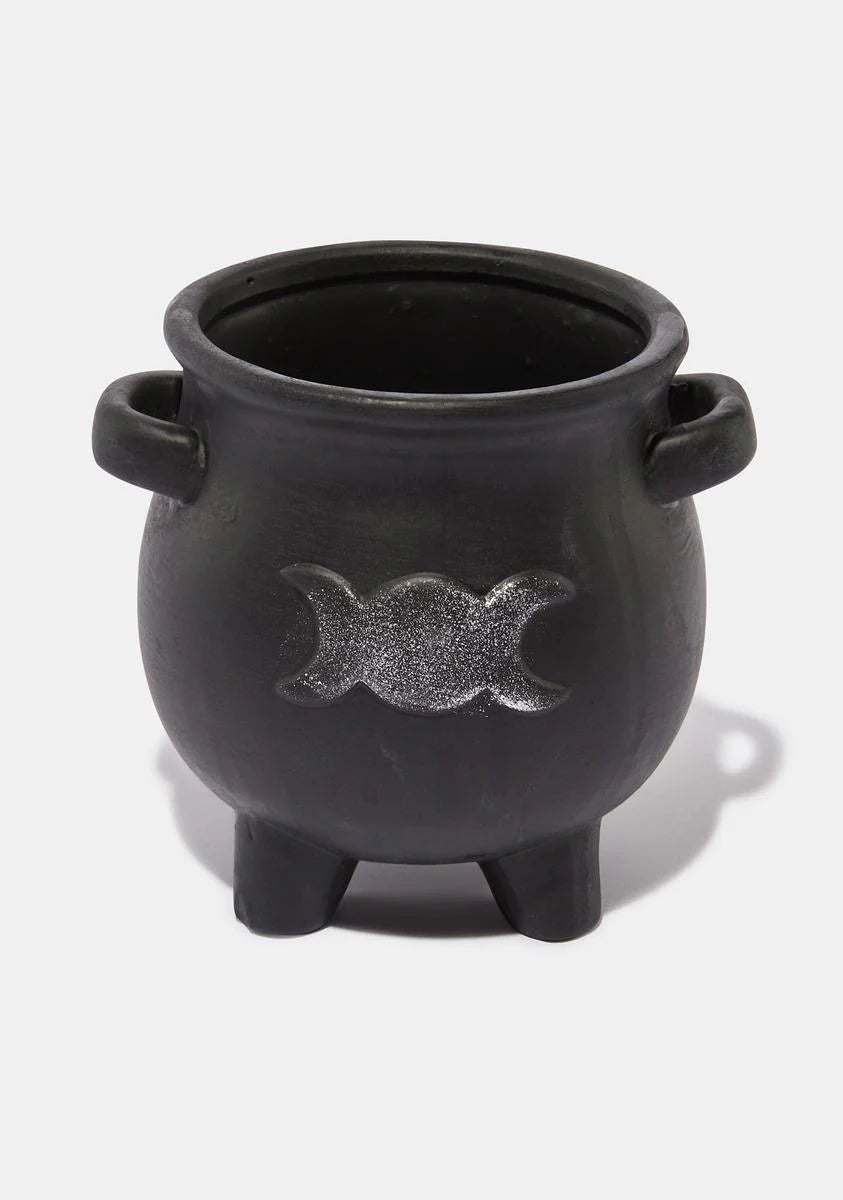 By The Light Cauldron Plant Pot