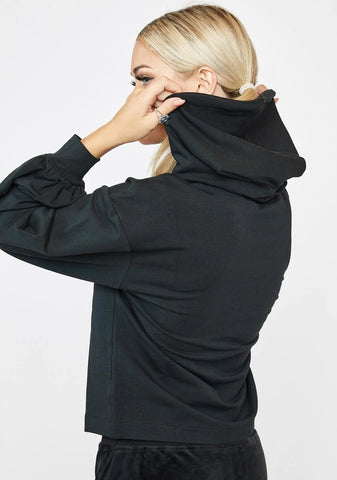 Big Bling Balloon Sleeve Hoodie