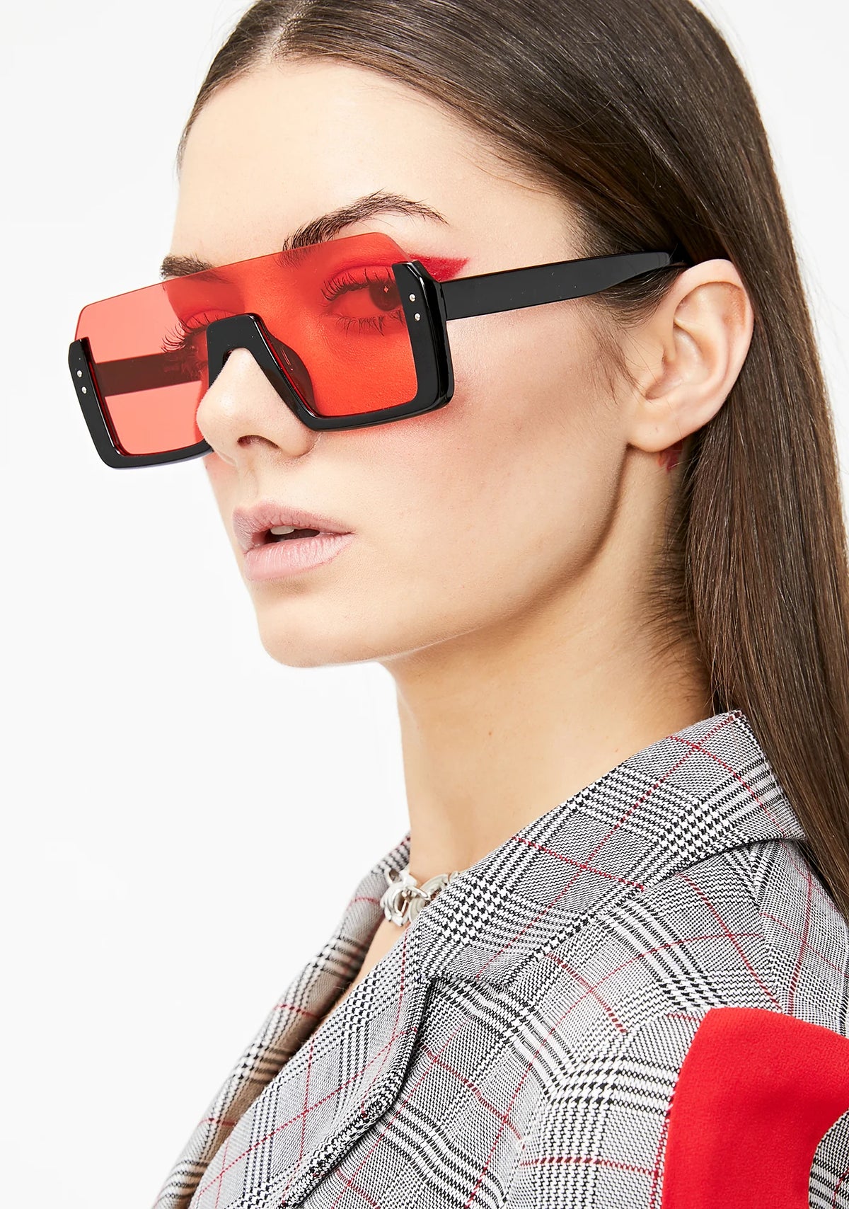 Spicy Cut Off Oversized Sunglasses