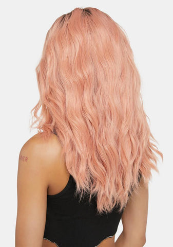 The Rose Pink Lace Front Wig